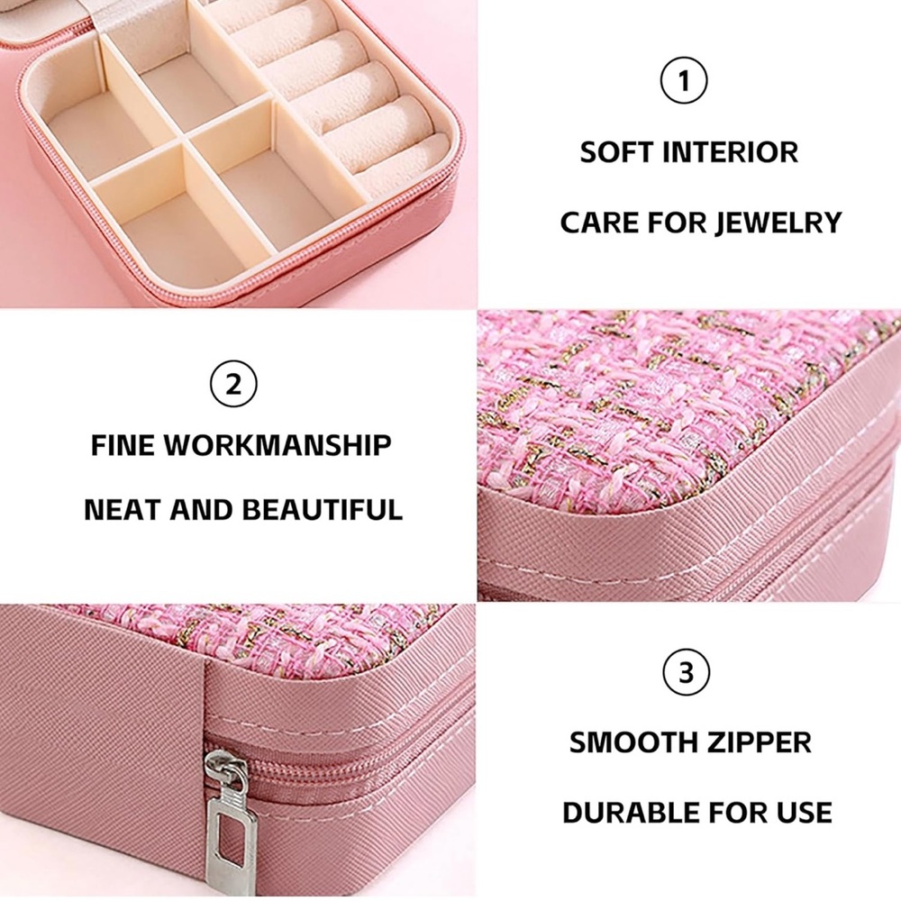 Pink Jewelry Portable Case! - Picture 4 of 10